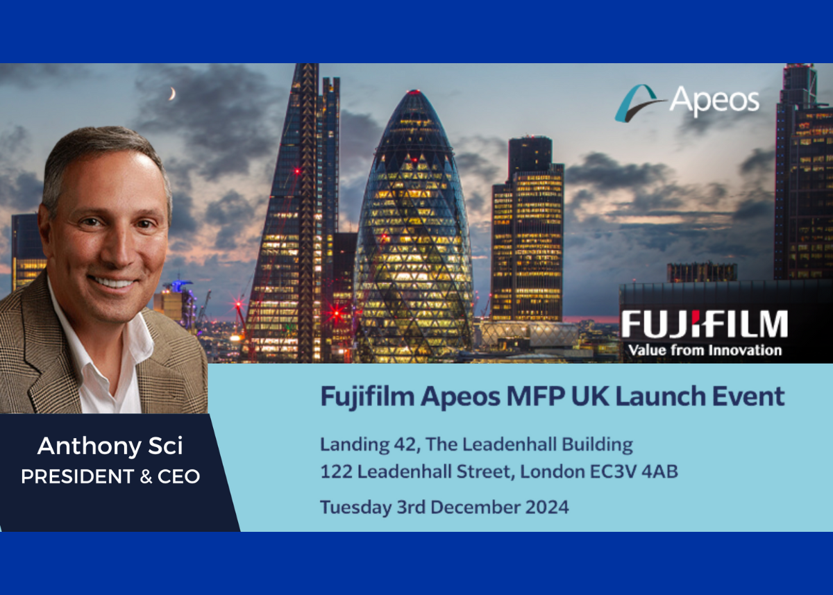 Fujifilm Apeos MFP UK Launch Event